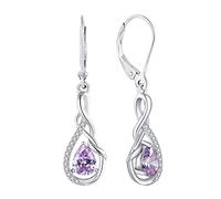 Starchenie Orecchini Donna Argento 925 Pendenti Infinito Orecchino con Zirconi Regalo di Gioielli