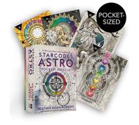 Starcodes Astro Pocket Oracle Mazzo 56 Carte Dimensione da Viaggio Hay House