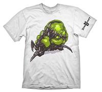 StarCraft 2 - T-Shirt Baneling tratta dal gioco - Maglietta in cotone - Bianco - L