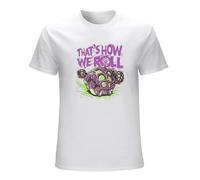 Starcraft II Mens T-Shirt - Starcraft II That's How We Roll Zerg Attack Image White M