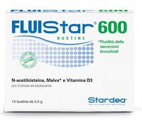 Stardea Fluistar 600 Bustine | N-Acetilcisteina 600 Mg, Malva E Vitamina D3 | Fl