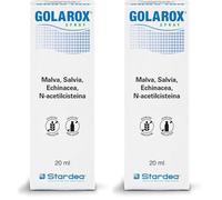 STARDEA Golarox, Integratore Spray, Benessere della Gola, Azione Emolliente e Lenitiva, Adatto ai Bambini Sopra i 3 Anni, Malva, Salvia, Olio di Eucalipto, Estratti di Echinacea, 20 ml