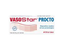 Stardea Vasostar - Crema proctologica vasostar lenitiva per i fastidi delle emorroidi, 30 g