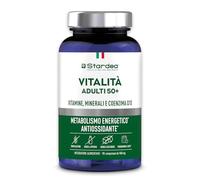 STARDEA VITALITÀ, 90 compresse | 24 elementi Integratore multivitaminico e multiminerale | Vitamina C, Magnesio, Vitamina D, Coenzima Q10 | Energia, Vitalità, Difese immunitarie | Stardea