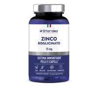 STARDEA ZINCO BISGLICINATO 15 MG - INTEGRATORE ALIMENTARE per il SISTEMA IMMUNITARIO e per il benessere di PELLE E CAPELLI