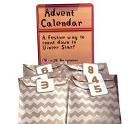 Stardew Valley Calendario d-ell'Avvento,Valleys Game Crafts Calendario Per Il Conto Alla Rovescia Di Natale Di 24 Giorni Calendario d-ell'Avvento Festivo Creativo Calendario d-ell'avvento Per Bambini