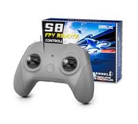 STARDRONE S8 Pro Controllore per simulatore di volo RC, joystick in metallo a 8 canali, compatibilità con software di simulazione di volo per DJI Virtual Flight/Uncrashed/Liftoff, modalità 2
