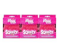 Stardrops SQeeZY Miracle - Spugna abrasiva double face, soluzione antigraffio per la massima pulizia della casa, perfetta per cucine, bagni e uso esterno, confezione da 3