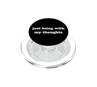Stare solo con i miei pensieri introverso PopSockets PopGrip per MagSafe