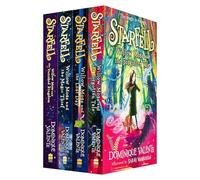 Starfell Series 4 Books Collection Set By Dominique Valente Inc Willow Moss and the Lost Day, Forgotten Tale, Vanished Kingdom & Magic Thief