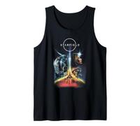 Starfield Colorful Key Art Poster Illustration Video Game Canotta