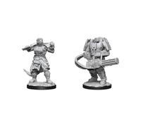 Starfinder Battles Deep Cuts Unpainted Miniatures Vesk Soldier Case (2) Wizkids