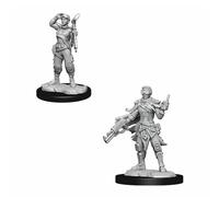 Starfinder Deep Cuts Fantastica miniatura in plastica non verniciata altamente d
