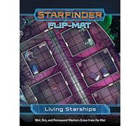 Damien Mammoliti Starfinder Flip-Mat: Living Starships (Tascabile)
