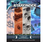 Paizo Flip-mat Starfinder Planetary Terrain Multi-Pack Tascabile