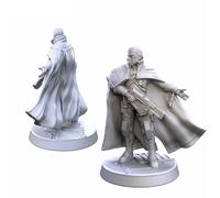 Starfinder Miniature: Android Abolicionist Agent Sci-Fi RPG Miniatura - Personaggio da tavolo per Starfinder e DND - Pronto a dipingere - RPG, gioco di guerra e collezionisti - Archon