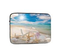 Starfish on the Beach - Borsa per computer portatile da 10", adatta per viaggi e viaggi di lavoro