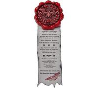 Starforged Purezza Sigillo Adepta Sororitas grigio cavaliere blu oltremare spilla con ciondolo Warhammer 40K, pelle, senza pietra preziosa, Aquila imperiale