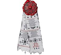 Starforged Purity Seals Adepta Sororitas Spilla Grey Knights Ultramarines ciondolo Warhammer 40K, 144 x 40 mm, Pelle