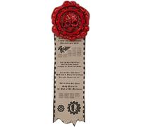 Starforged Spilla a forma di simbolo dell'Adepta Sororitas, simbolo della purezza dei cavalieri e oltremare, 40 K, 144mm*40mm, Pelle, Non pietra preziosa