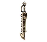 Starforged Warhammer 40000 Master Crafted & Chaos Spacemarine Chainsword 40K Portachiavi, Caos, taglia unica