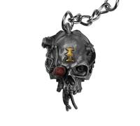 Starforged Warhammer 40K Adeptus Mechanicus Servo-Skull portachiavi da uomo gioielli accessori