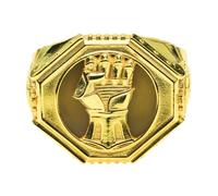 Starforged Warhammer - Anello in argento 40 K con il sigillo dei pugni imperiali, Metallo, Nessuna pietra preziosa