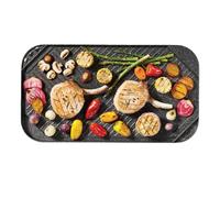 Starfrit The Rock, griglia reversibile 26 x 49 cm, colore nero