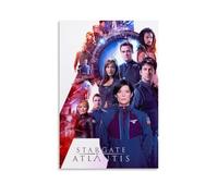 Stargate Atlantis - Dipinto da parete impermeabile e antimacchia, ad alta definizione, dipinto a spruzzo, decorazione per studio e caffetteria, resistente allo sbiadimento, stile senza cornice, 20 x