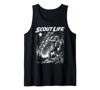 Stargazer Scout Scout Life Retro Scouting Illustration Canotta