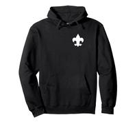 Stargazer Scout Scout Life Retro Scouting Illustration Felpa con Cappuccio