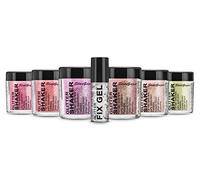 Stargazer Set di 6 glitter pastello sciolti e gel di fissaggio Amazon Exclusive Kit