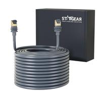 STARGEAR Starlink Cavo Gen 3 45M/147FT, Starlink Gen 3 Cavo per Starlink Standard V3/REV 4, 24AWG Estensione Sostituzione Starlink Ethernet Cavi Internet Satellite Kit Impermeabile Outdoor