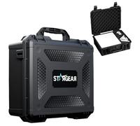 STARGEAR Starlink Mini custodia rigida, custodia protettiva impermeabile per Starlink Mini Dish Kit, alimentatore, cavi e accessori compatibile con Anker per camper, viaggi e campeggio