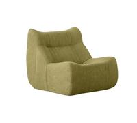 STARHMLUX Divano 1 Posti Sottovuoto Modulare Componibile - Tessuto di velluto ciniglia & Salvaspazio Nessun Assemblaggio Richiesto per Appartamenti Grass Green 39.4 * 34.3 * 30.7in