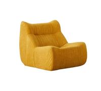 STARHMLUX Divano 1 Posti Sottovuoto Modulare Componibile - Tessuto di velluto ciniglia & Salvaspazio Nessun Assemblaggio Richiesto per Appartamenti Turmeric 39.4 * 34.3 * 30.7in