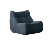 STARHMLUX Divano 1 Posti Sottovuoto Modulare Componibile - Tessuto di velluto ciniglia & Salvaspazio Nessun Assemblaggio Richiesto per Appartamenti Lake Blue 39.4 * 34.3 * 30.7in