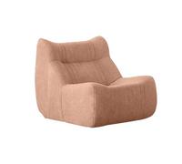 STARHMLUX Divano 1 Posti Sottovuoto Modulare Componibile - Tessuto di velluto ciniglia & Salvaspazio Nessun Assemblaggio Richiesto per Appartamenti Cherry Blossom Pink 39.4 * 34.3 * 30.7in