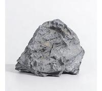 STARHMLUX Roccia Artificiale per paesaggi | Pietre Decorative Piccole e Leggere per Giardino Esterno, Cortile, Giardino delle Fate, Acquario e Decorazioni per la casa E