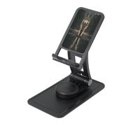 Staring at The Hungry Wolf supporto universale per telefono, supporto regolabile per cellulare, treppiede girevole a 360° per iPhone, perfetto per l'uso quotidiano