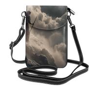 Staring Into The Abyss, piccola borsa a tracolla per telefono cellulare, da donna, compatta, alla moda e affidabile per l'uso quotidiano