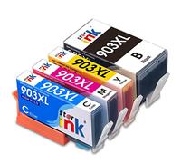 starink 903XL Cartucce (con Chip Aggiornato) Compatibili per HP 903 XL Cartuccia Multipack per Stampanti HP OfficeJet 6950, HP OfficeJet Pro 6960, HP OfficeJet Pro 6970(Nero Ciano Magenta Giallo)