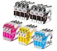 Starink LC223XL Compatibili Cartucce d'inchiostro per Brother LC223 per MFC J5320DW J4420DW J4620DW J4625DW J480DW J5620DW J5625DW DCP J4120DW J562DW (Nero Ciano Magenta Giallo, 15 Pezzi)