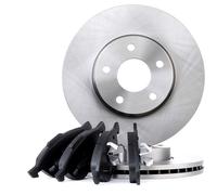 STARK Kit Dischi E Pastiglie Freno Anteriore per VW Golf IV Hatchback (1J1)