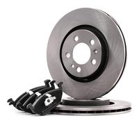 STARK Kit Dischi E Pastiglie Freno Anteriore per VW Golf IV Hatchback (1J1) BORA