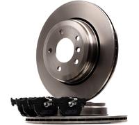 STARK Kit Dischi E Pastiglie Freno Posteriore per BMW 5 Sedan (E60) ventilato