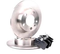 STARK Kit Dischi E Pastiglie Freno Posteriore per VW Golf IV Hatchback (1J1)