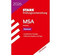 STARK Lösungen zu Deutsch - MSA 2026 Hamburg - Prüfungsvorbereitung