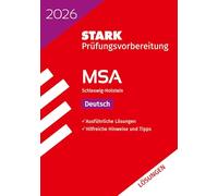STARK Lösungen zu Deutsch - MSA 2026 Schleswig-Holstein - Prüfungsvorbereitung