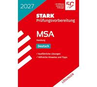 STARK Lösungen zu Deutsch - MSA 2027 Hamburg - Prüfungsvorbereitung
